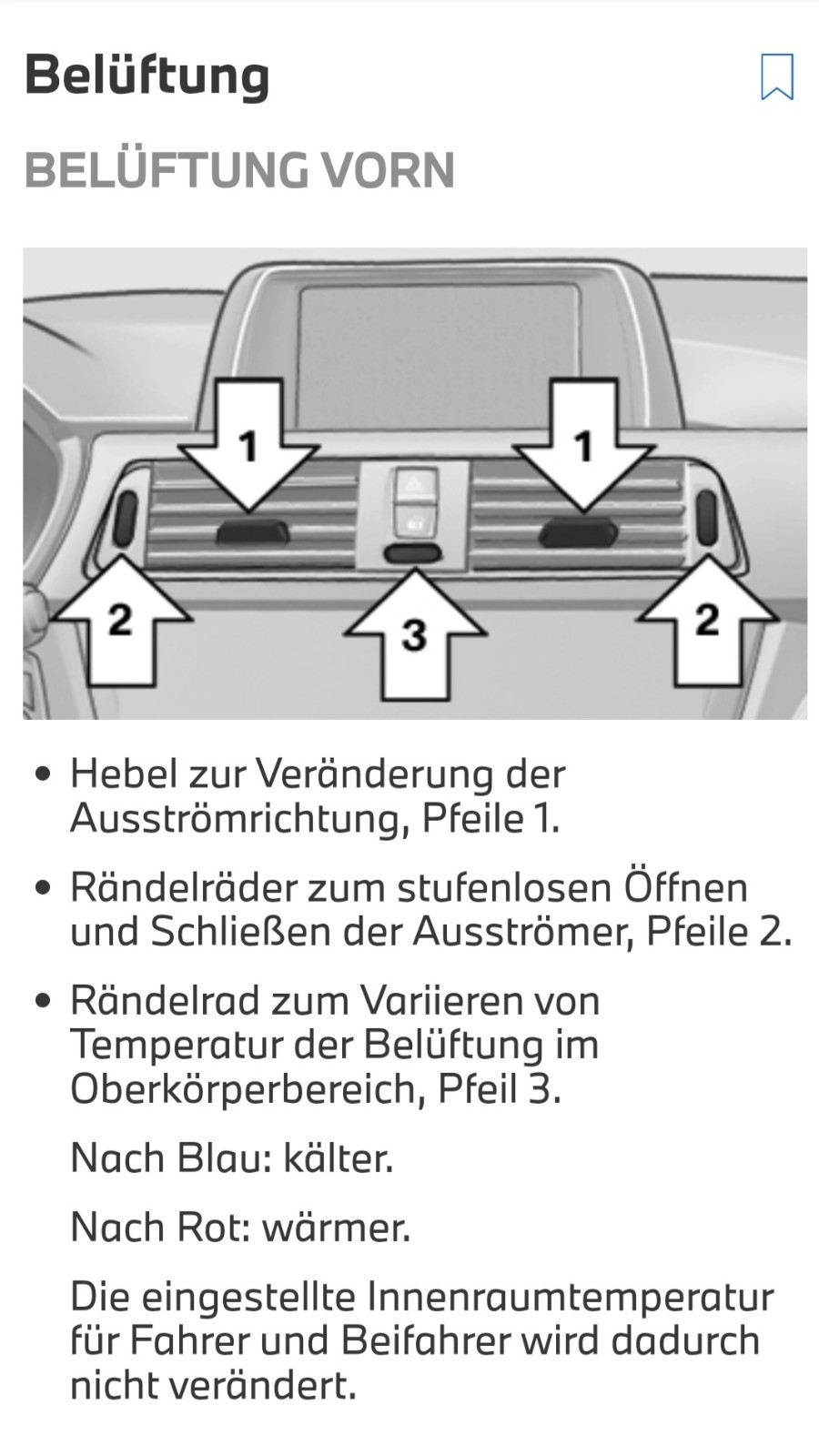 Klimaanlage : nicht an allen Ausströmern kalte Luft