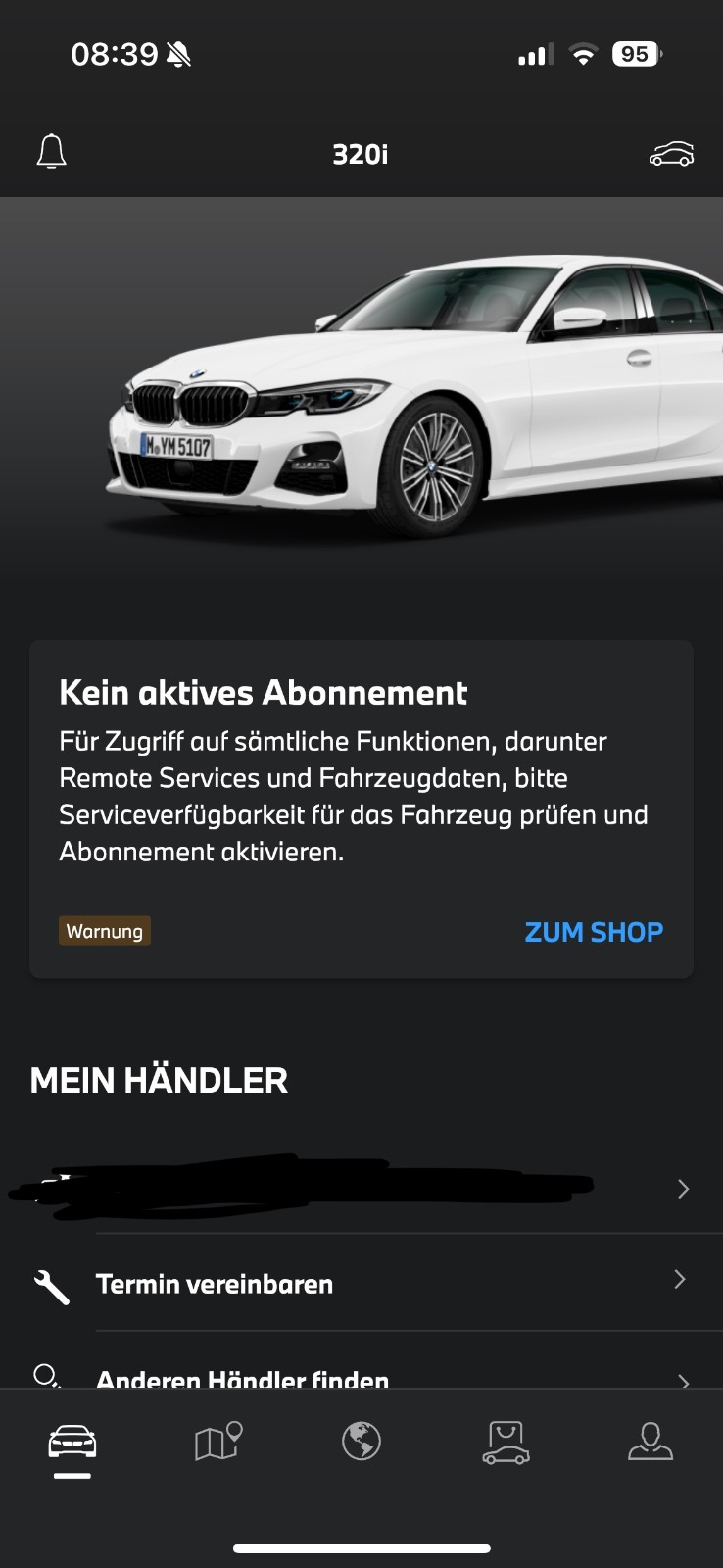 BMW APP keine Funktion?