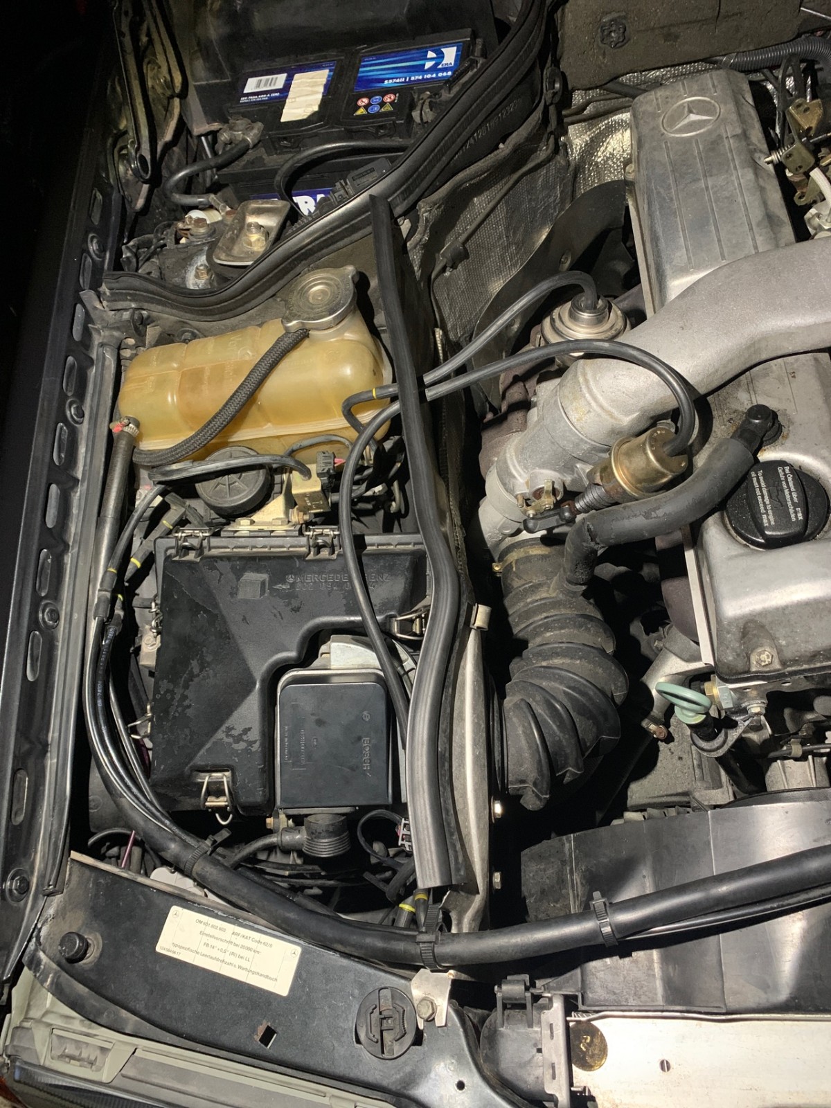 E250D w124 Turbo setzt aus