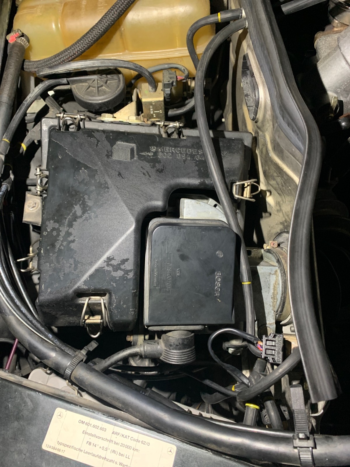 E250D w124 Turbo setzt aus