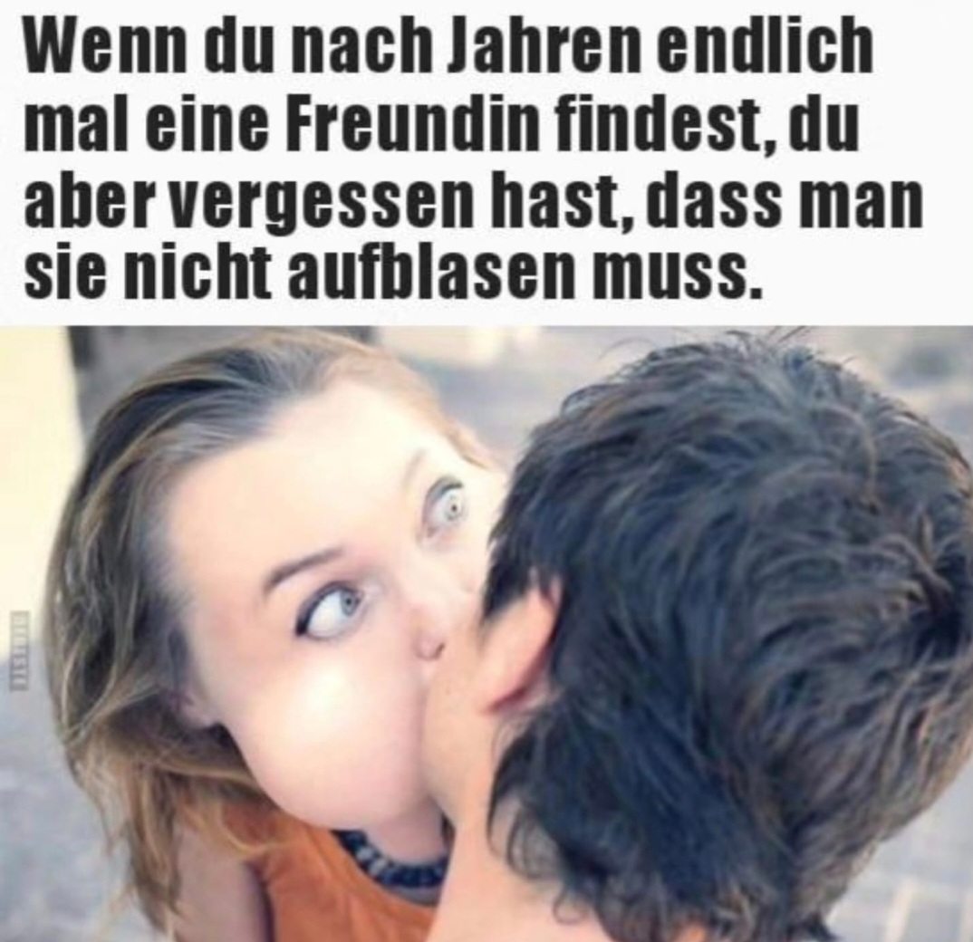 Vielleicht so: Ein Witzefred - um die Biker auf zu lockern