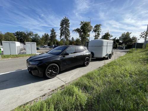 Testfahrt noch mit Sommerräder