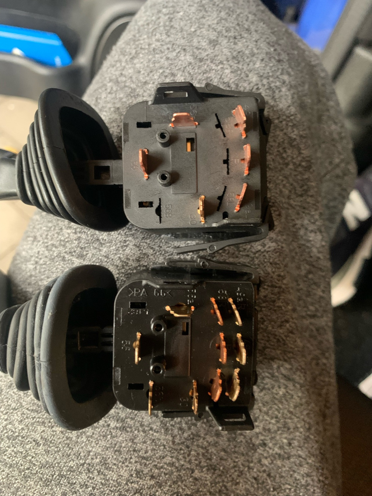 Blinkerhebel / Kontakte