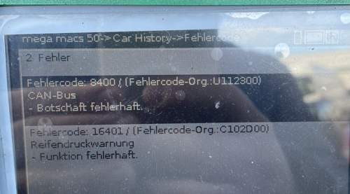 Fehlercode
