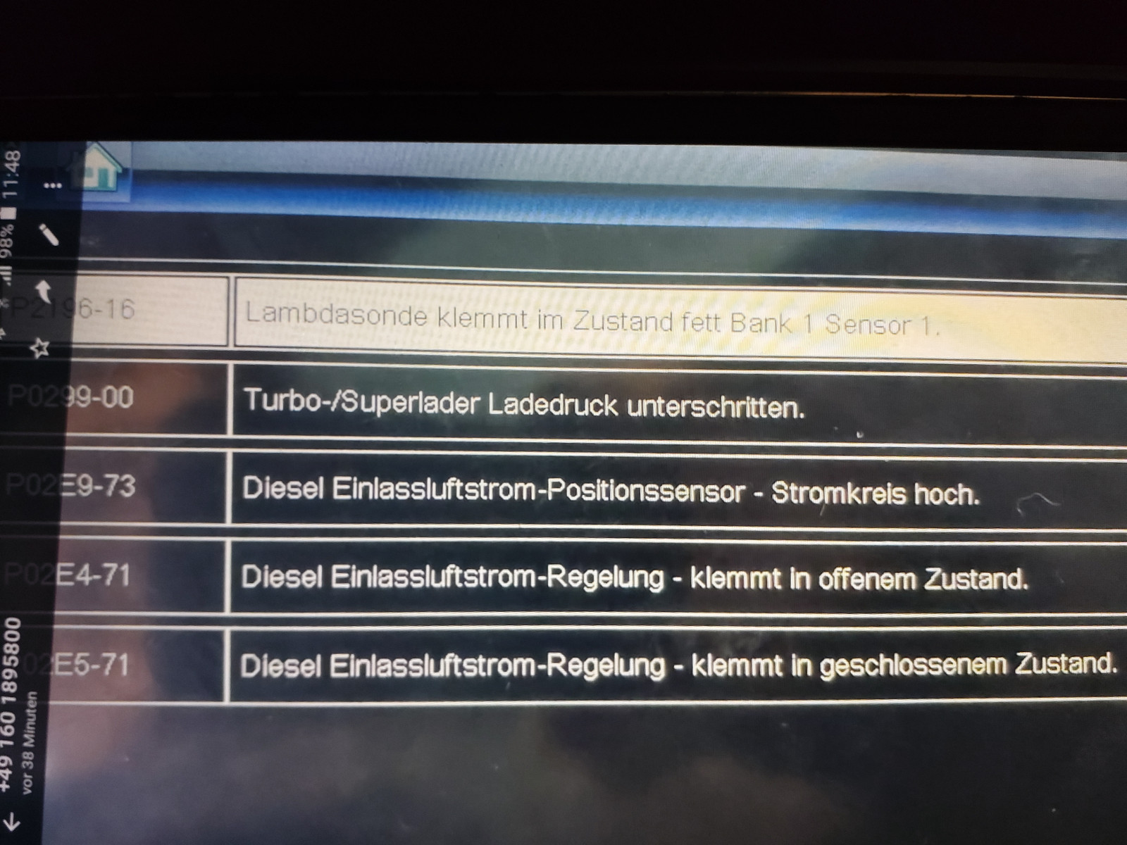 Monde mk4 2.2tdci 175PS Turboprobleme