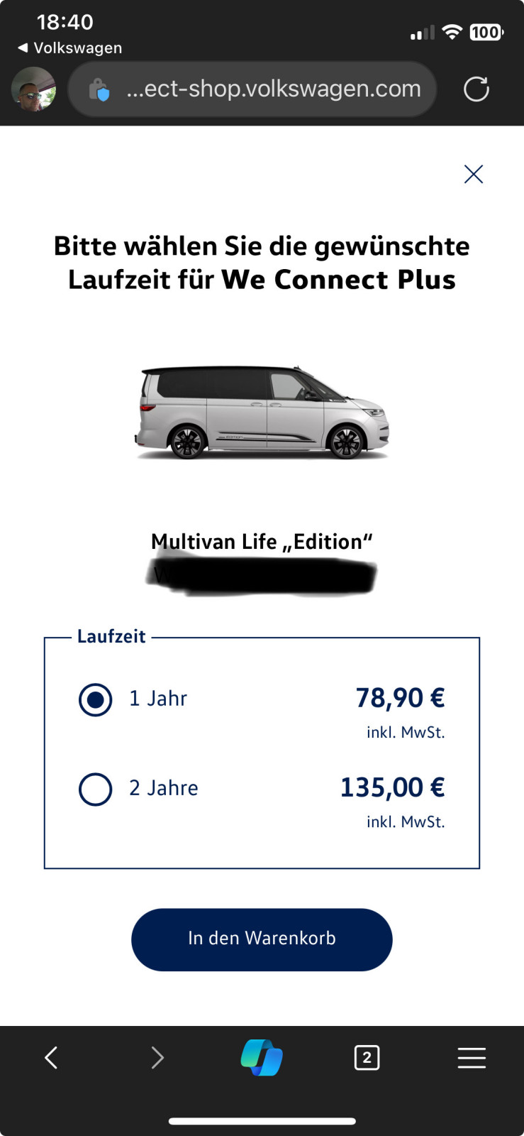 We Connect Plus nach einem Jahr abgelaufen?