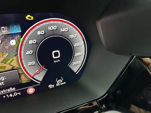 Tacho mit Begrenzung