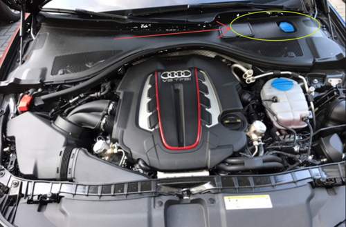 Wo ist der Wischermotor