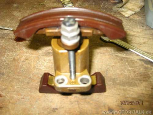 Kettenspanner gespannt