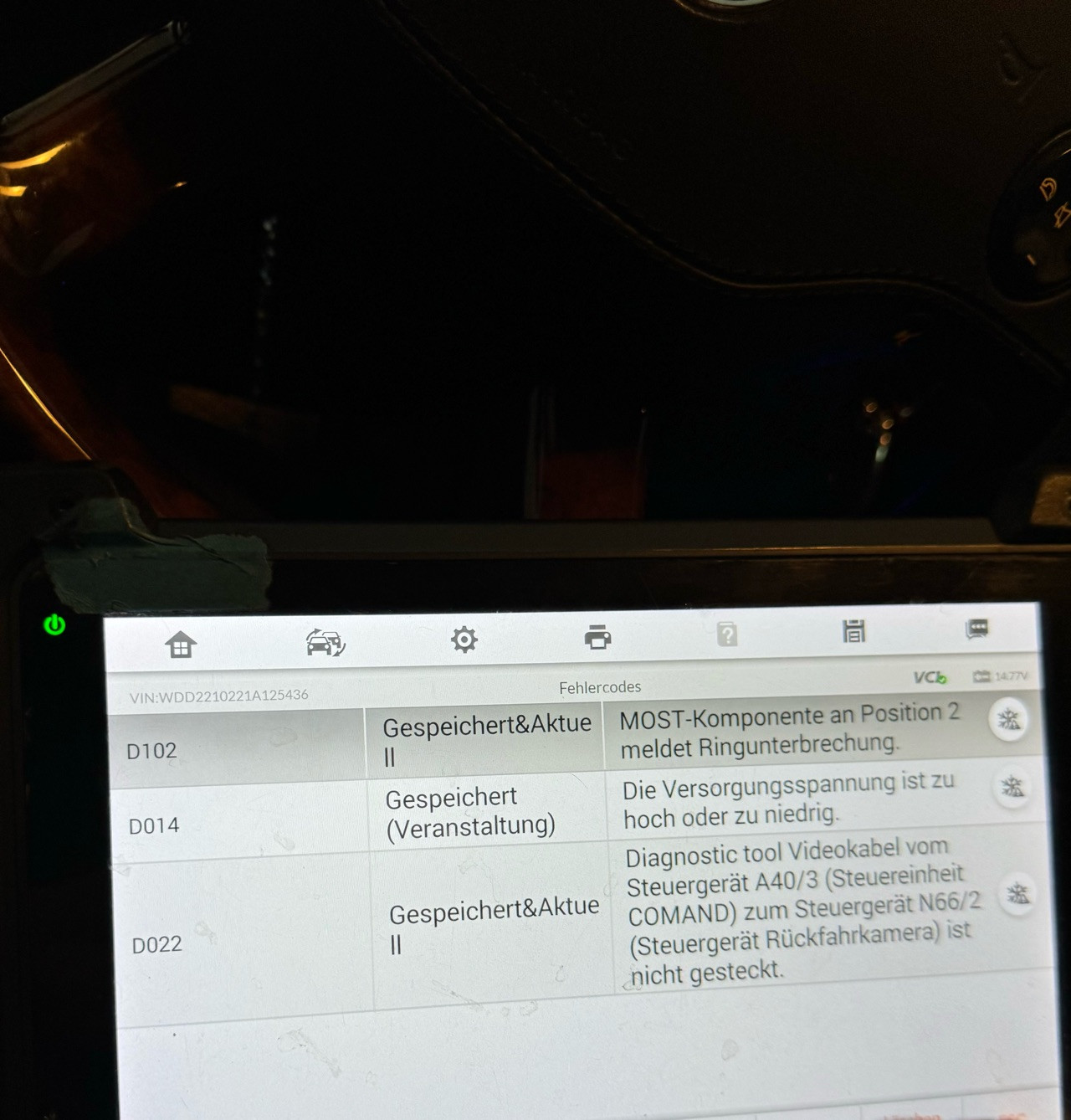 W221 Bj. 2007 Brauche kompetente Hilfe