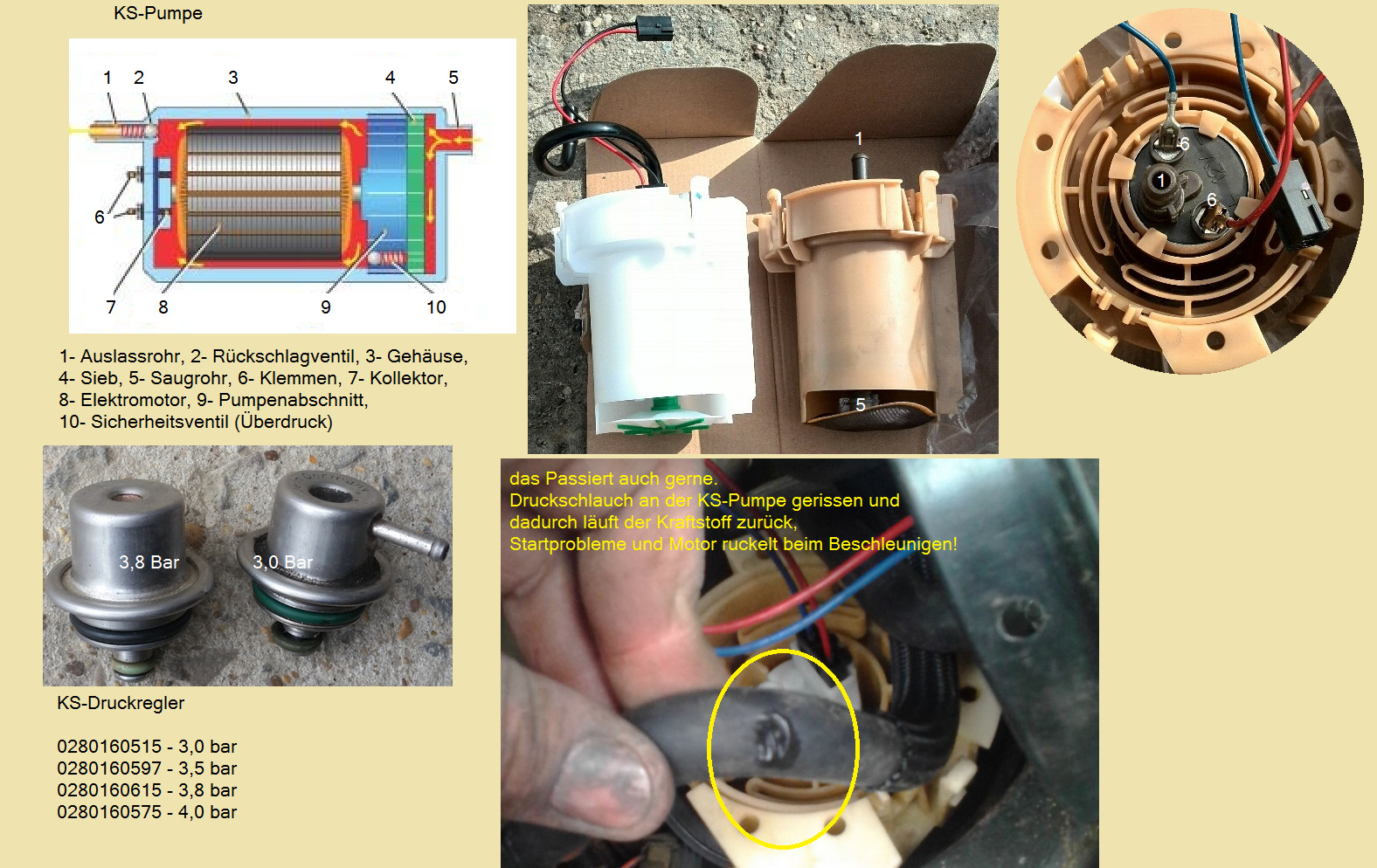 Omega B - Benzinpumpe defekt...