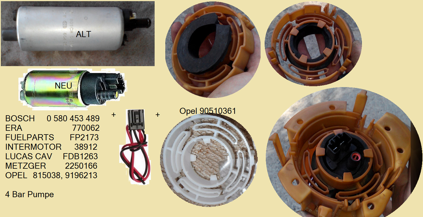 Omega B - Benzinpumpe defekt...