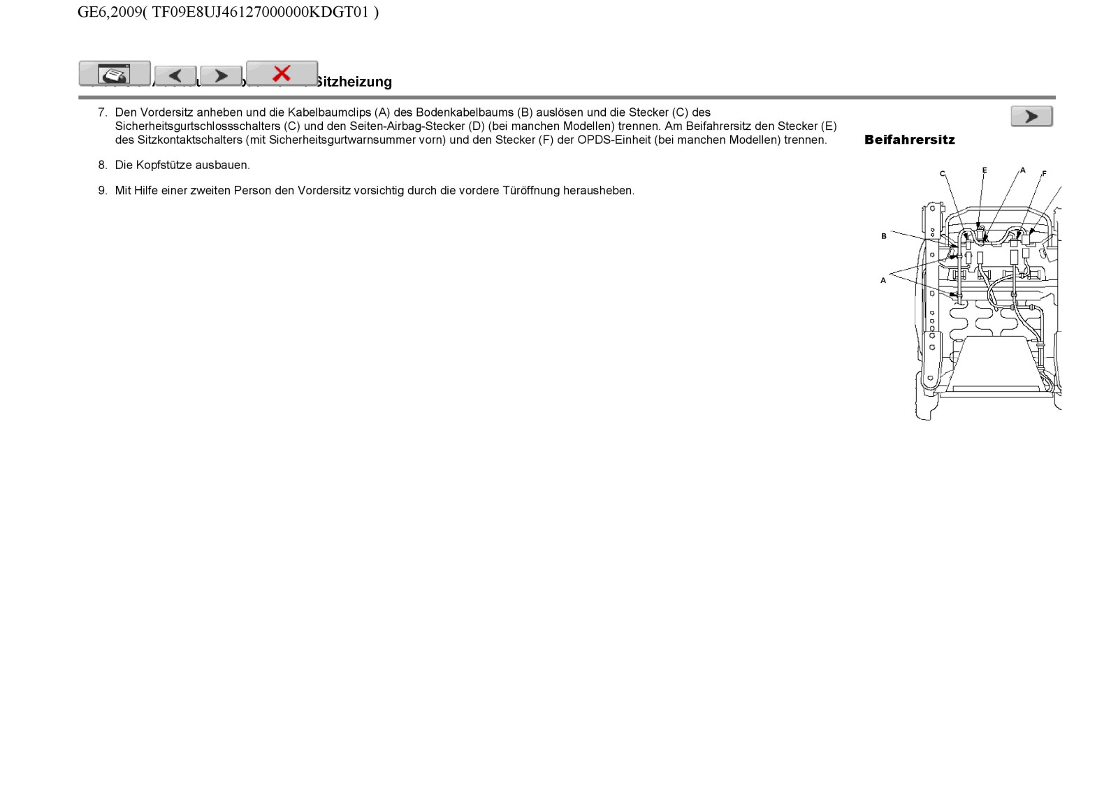 Honda jazz GE Sitz Ausbauen?