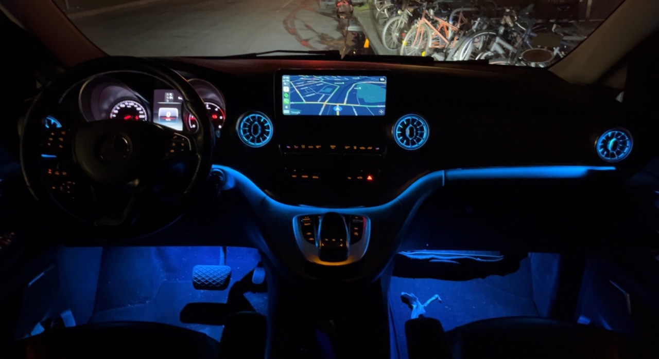 Wo ist die CAN Bus Leiste zum Anschluss der Ambientebeleuchtung?