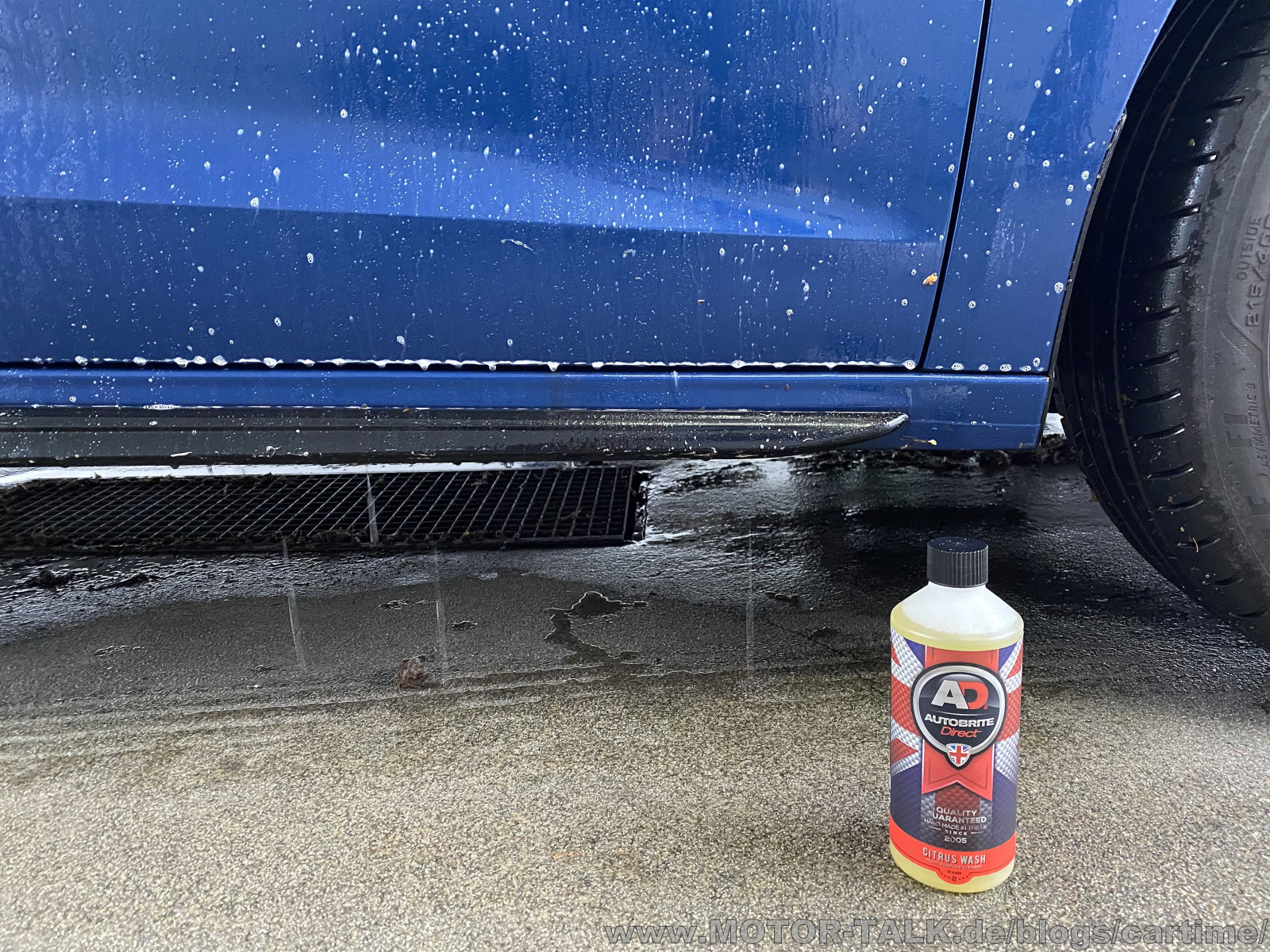 einweichen im unteren Bereich