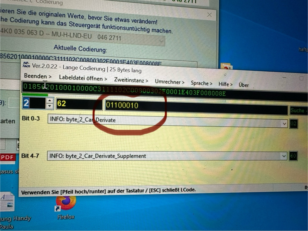 Allgemeine Codierungen VCDS VCP