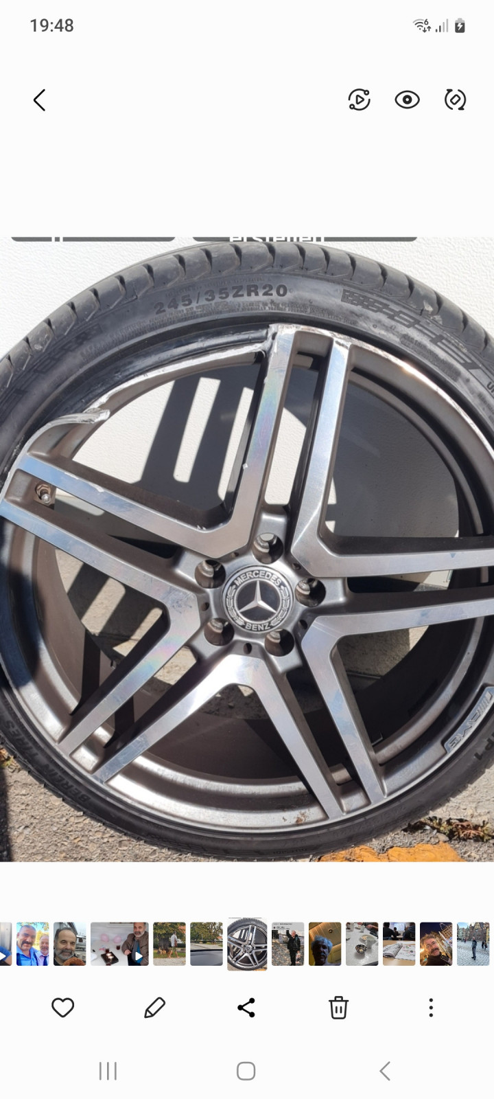 Suche AMG Styling felgen.8,5 x 20 ET43 - Mercedes Teilenummer A2214013102