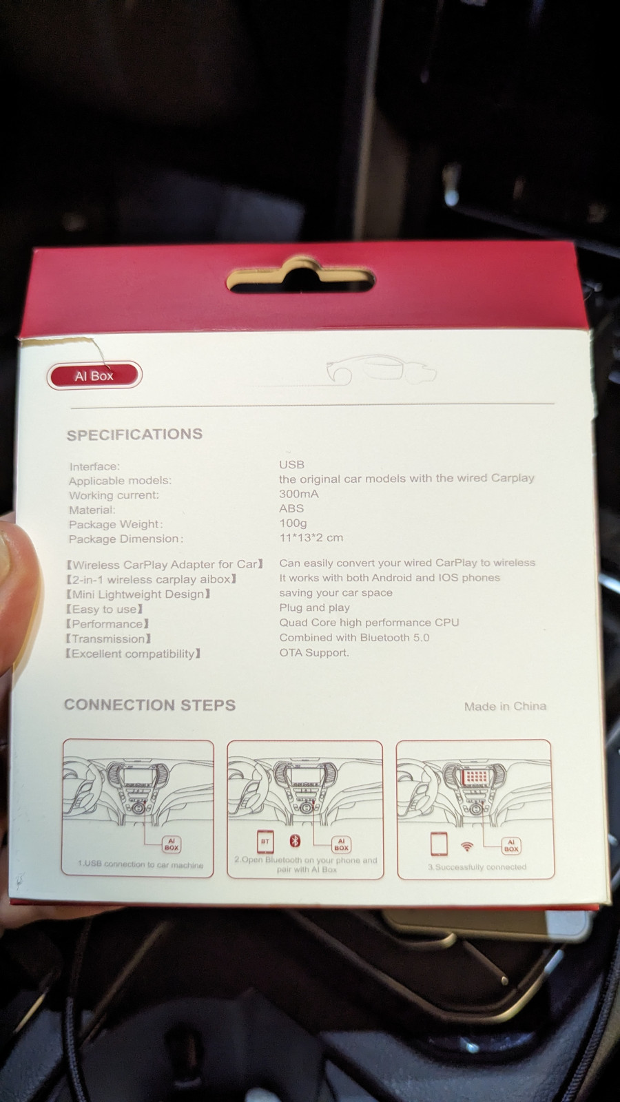 USB Anschluss Android Auto