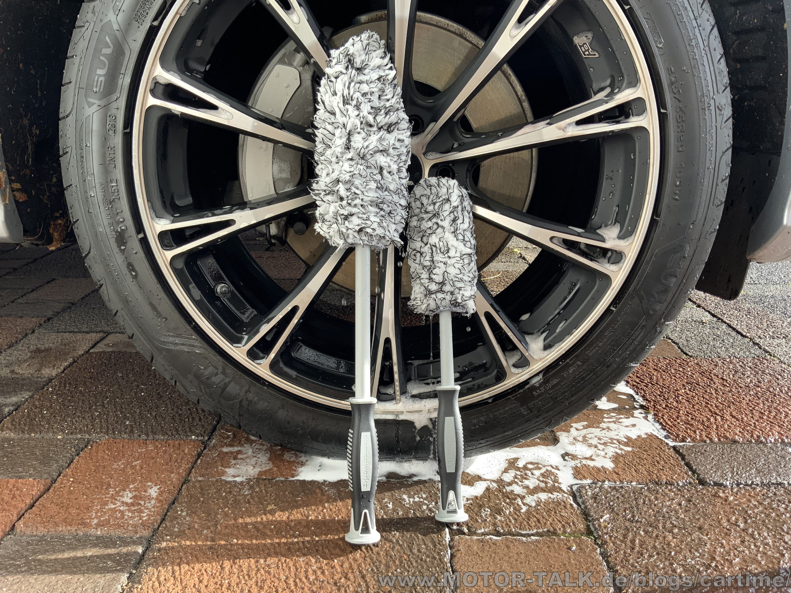 Felgenbürsten Vergleich - chemicalworkz Flat Wheel Brush klein & groß