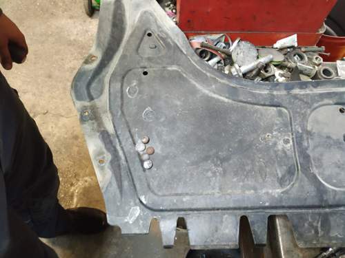 Siehe eingebrannte Stellen