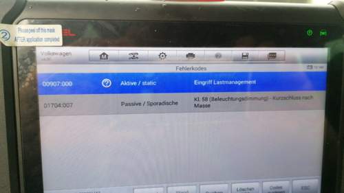 Fehler Speicher Ablage