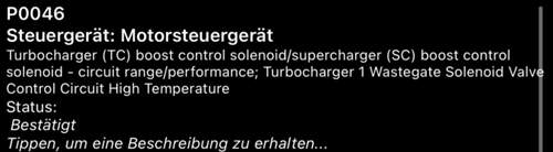 P0046 Fehler