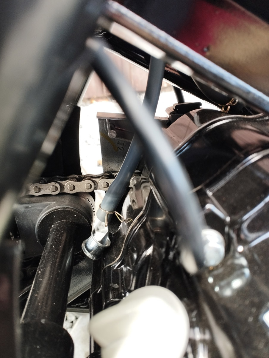 Barton Sprint 50 - Anfängerfrage und loser Schlauch