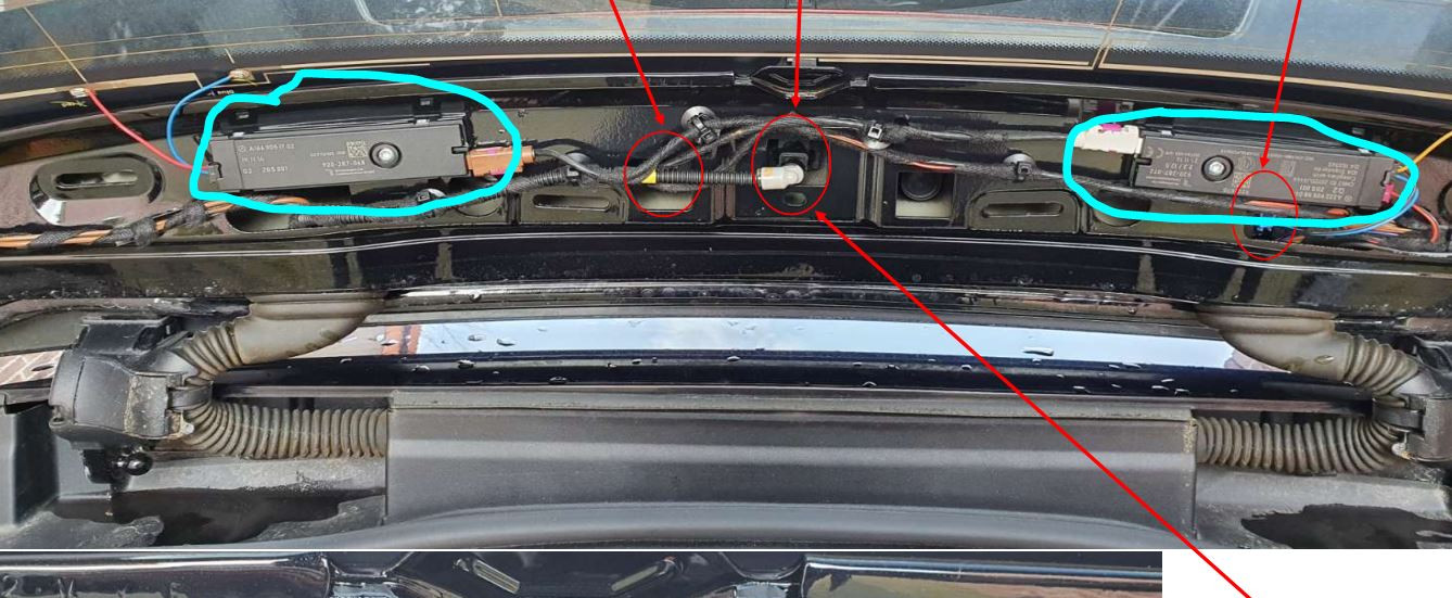 Antennen (?) im Heckspoiler S205