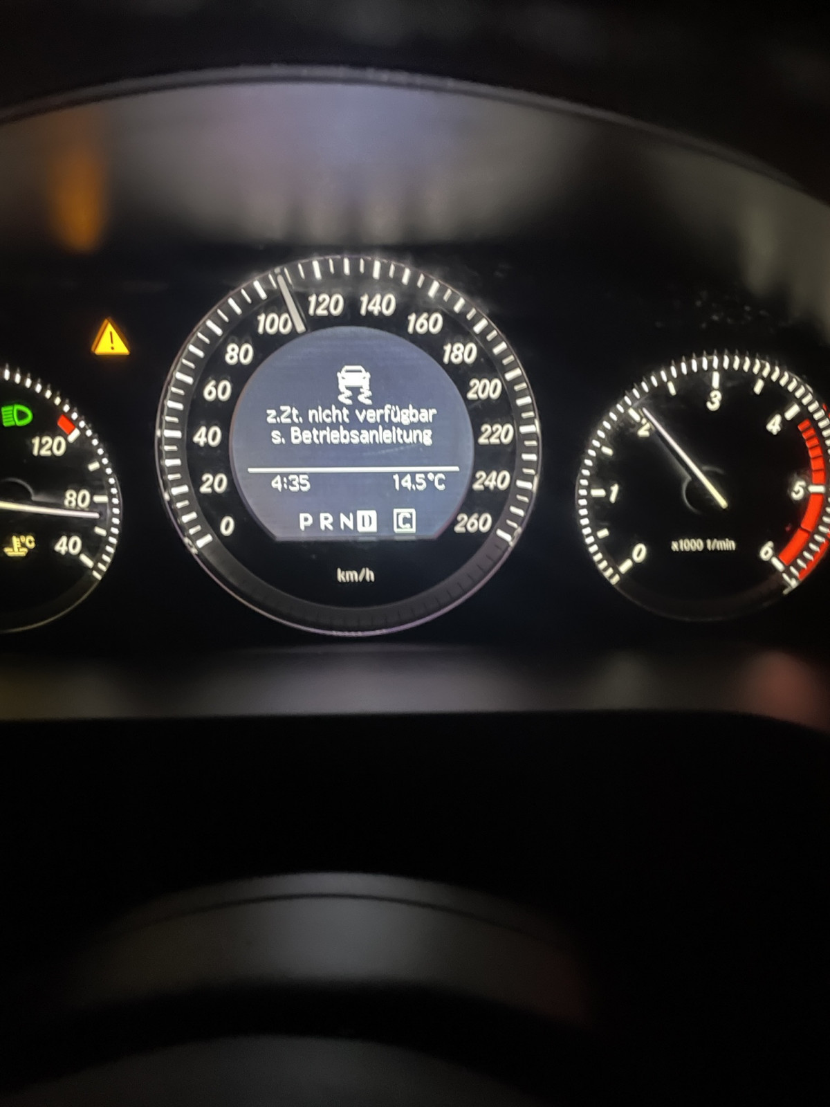 Probleme Antrieb Mercedes S204