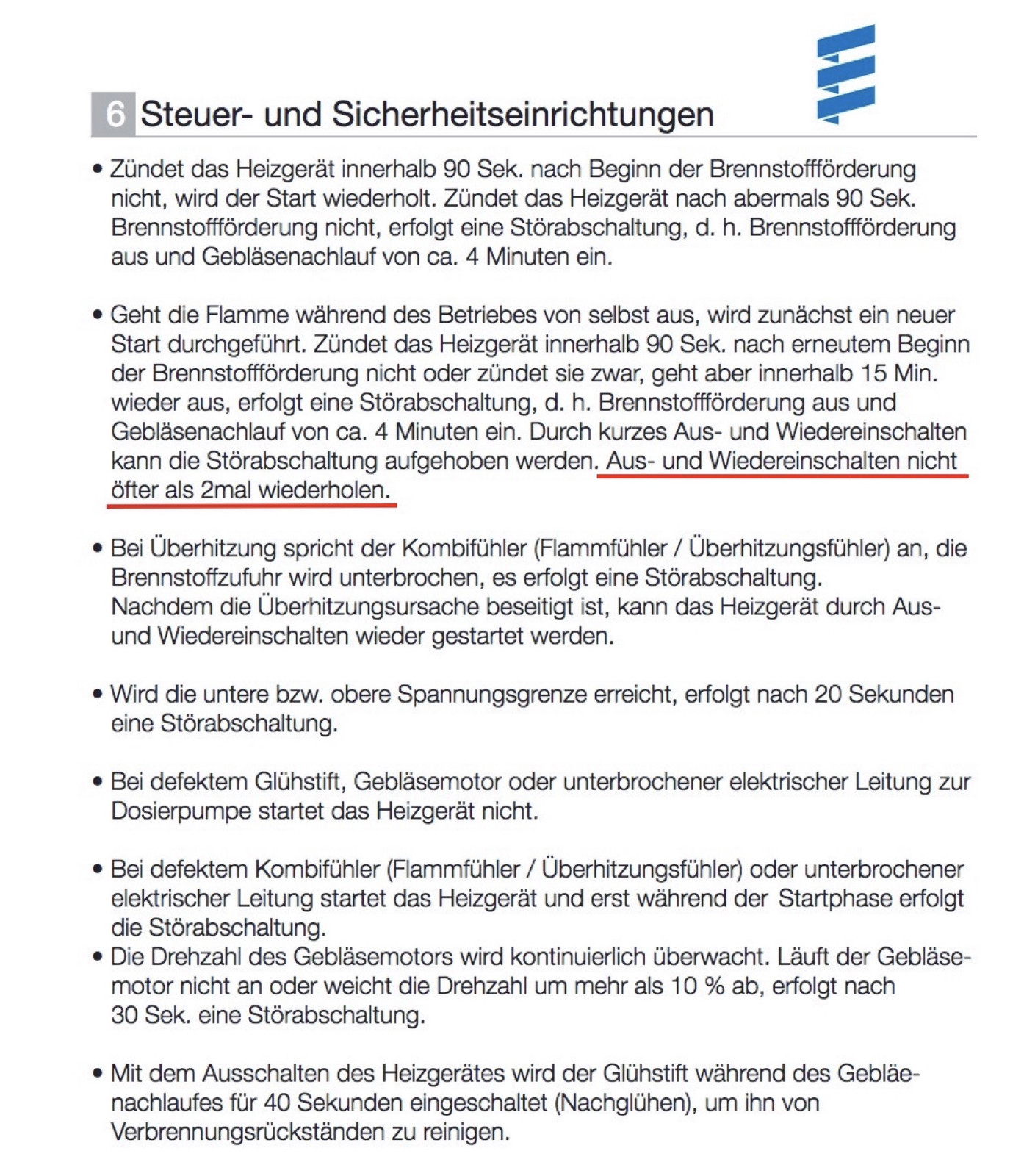 Komisches Verhalten Standheizung W447