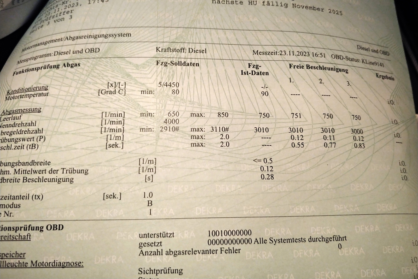Was habt Ihr heute alles Gutes für Euren Omega & Senator getan?
