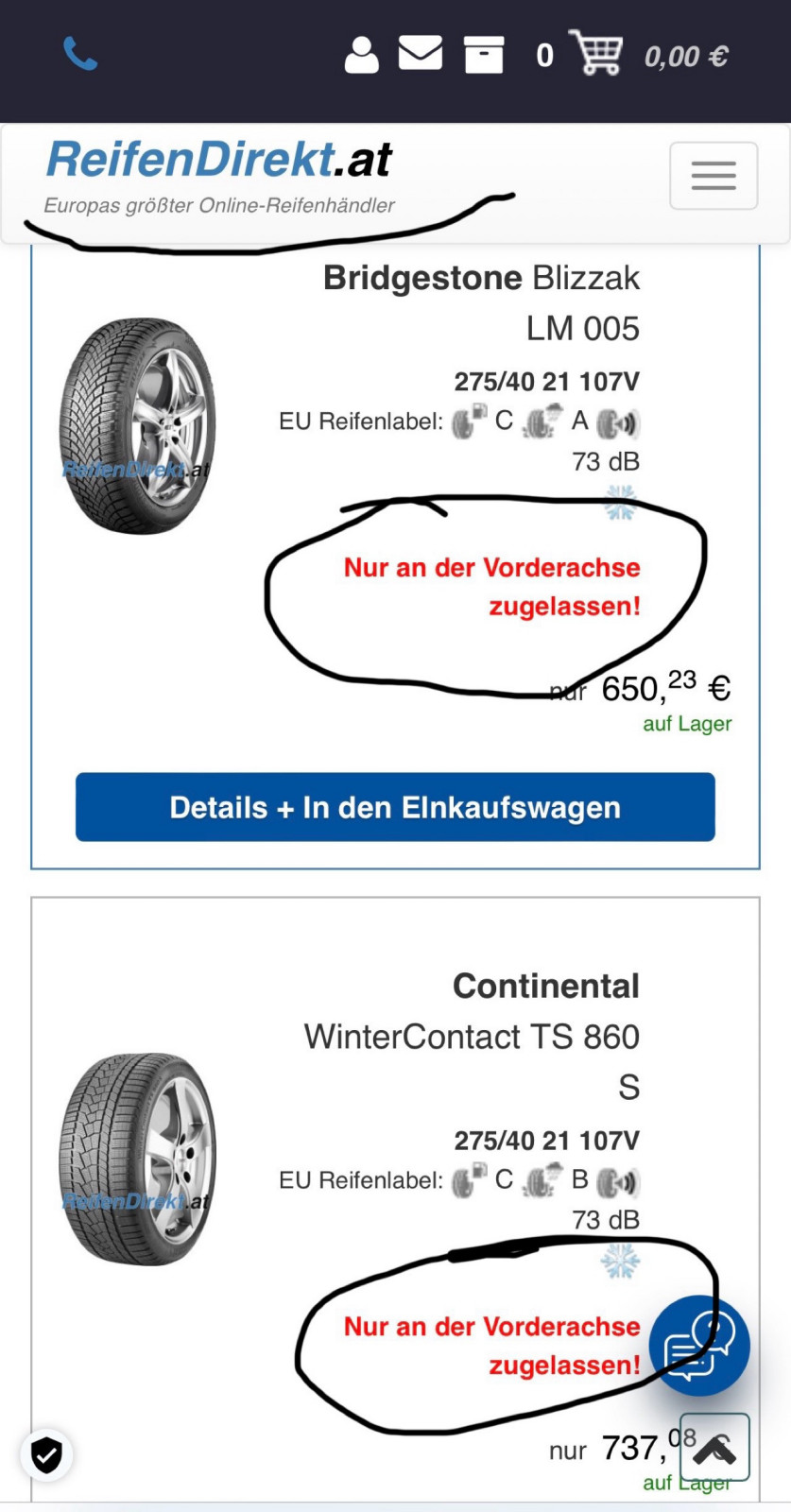 X5 G05 - Winterreifen