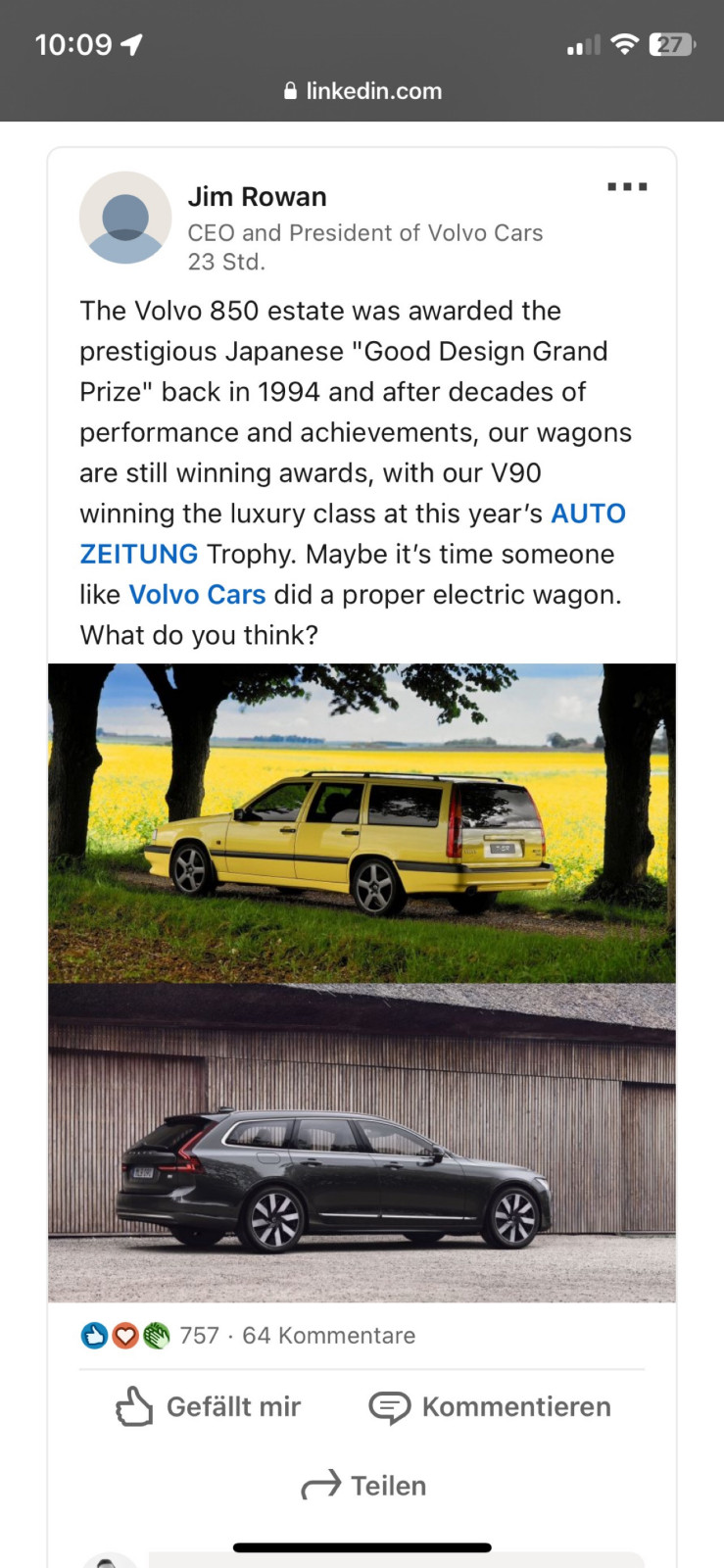Zukunft von Volvo