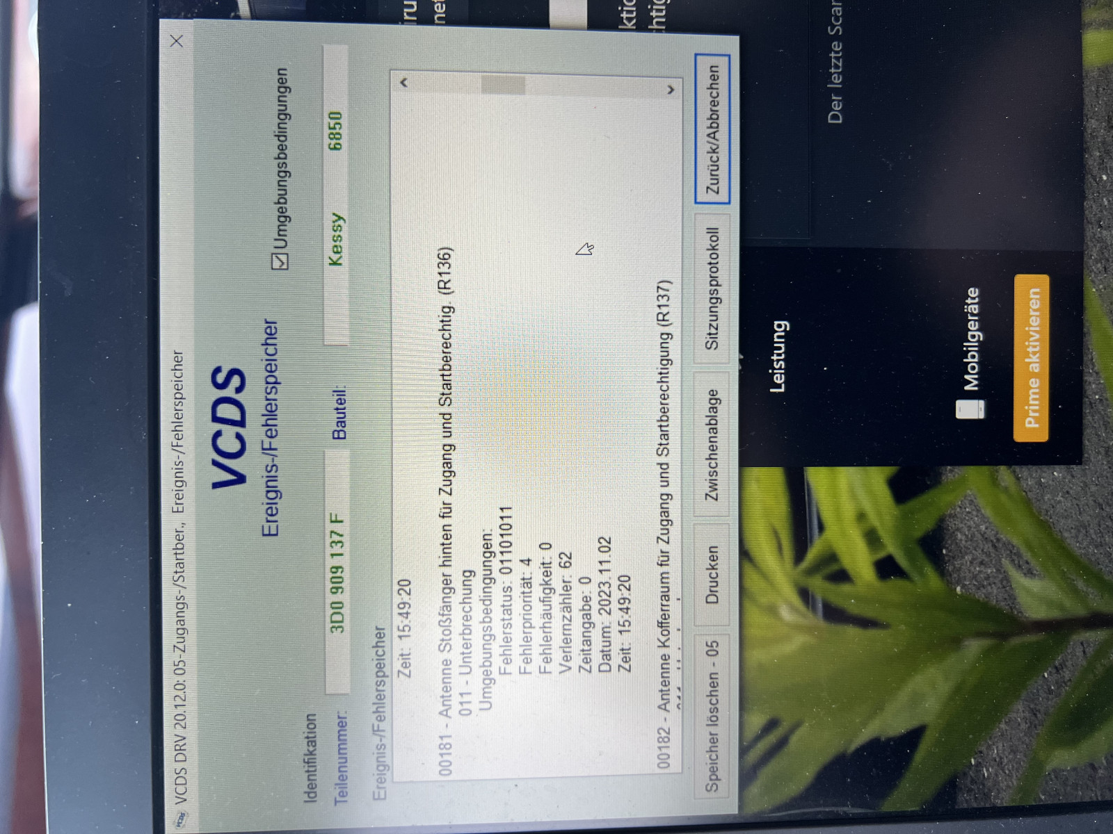 Infotainment geht erst nach ca 30 Minuten an, vorher gelegentlicher Bootloop