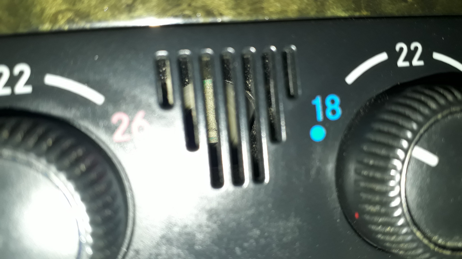 W203 Lüftung nur sehr heiß oder sehr kalt, Lufttemperatur dazwischen nicht einstellbar