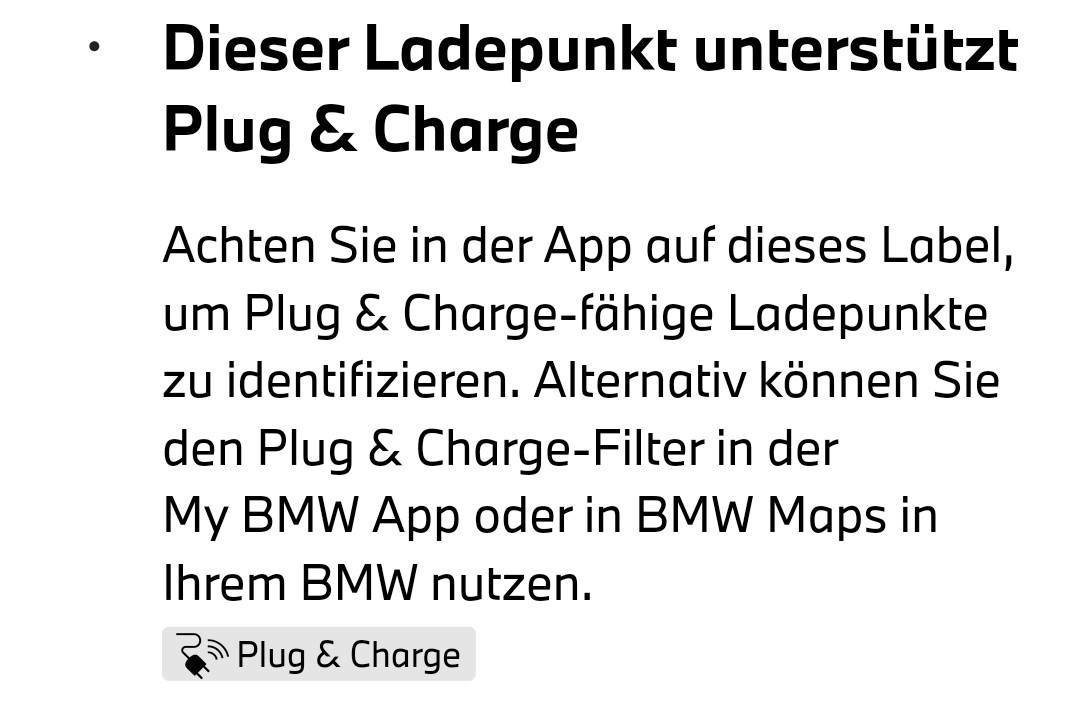 Plug&Charge im iX1