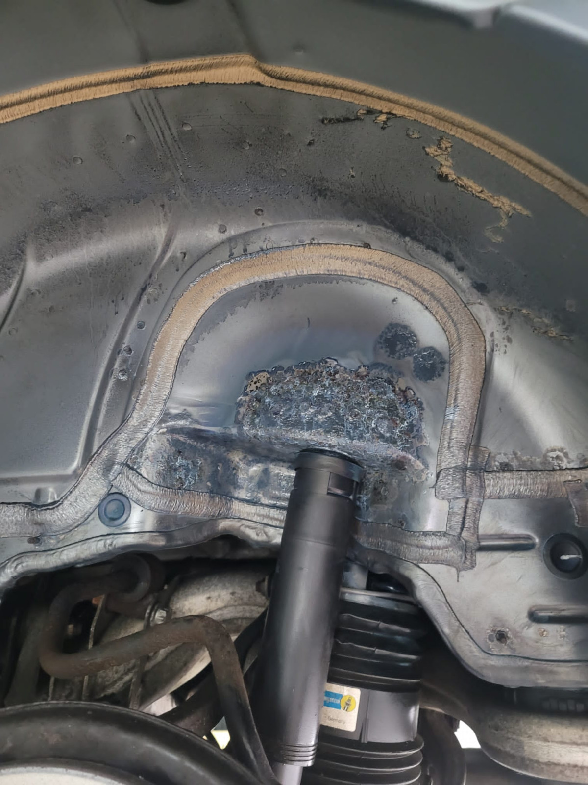 Versteckter Rost am gepflegten 211er