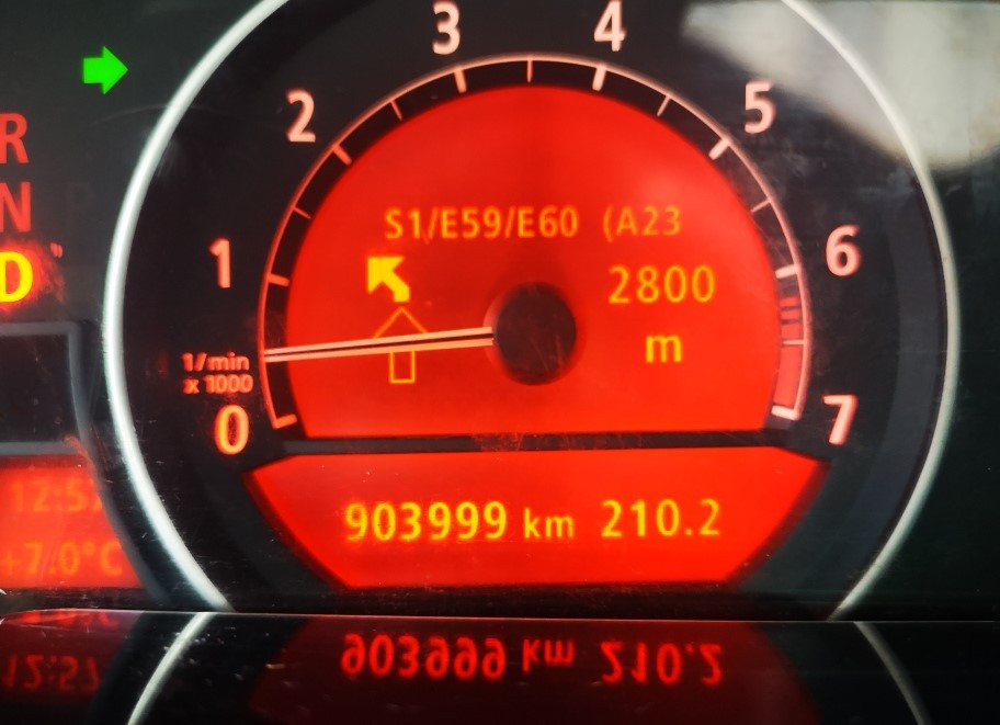 Der Gentleman auf dem Weg zu 1 Million Kilometer