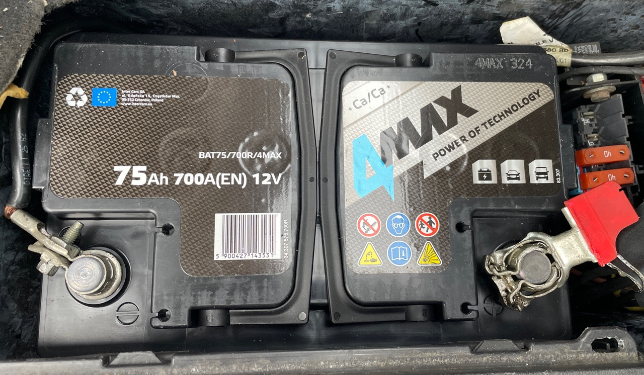 Wieviel Volt neue Batterie?