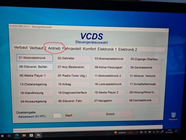 Batterie richtig codiert?