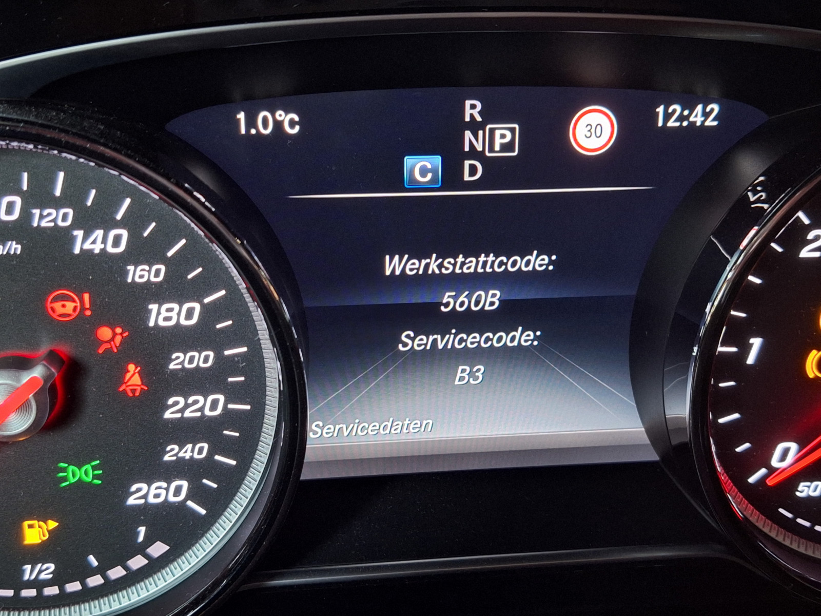 Wie gelange ich ins Werkstattmenue / Werkstattcode?