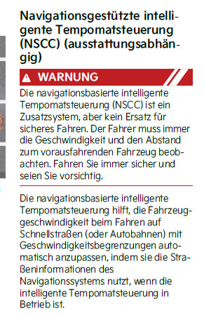 Intelligenter tempomat