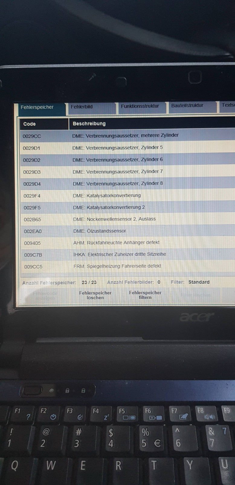 Hilfe öl austritt ölpumpenfilter von jetzt auf gleich