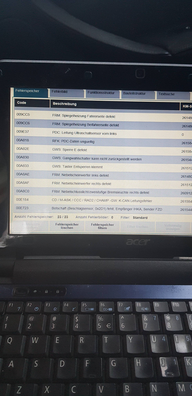 Hilfe öl austritt ölpumpenfilter von jetzt auf gleich