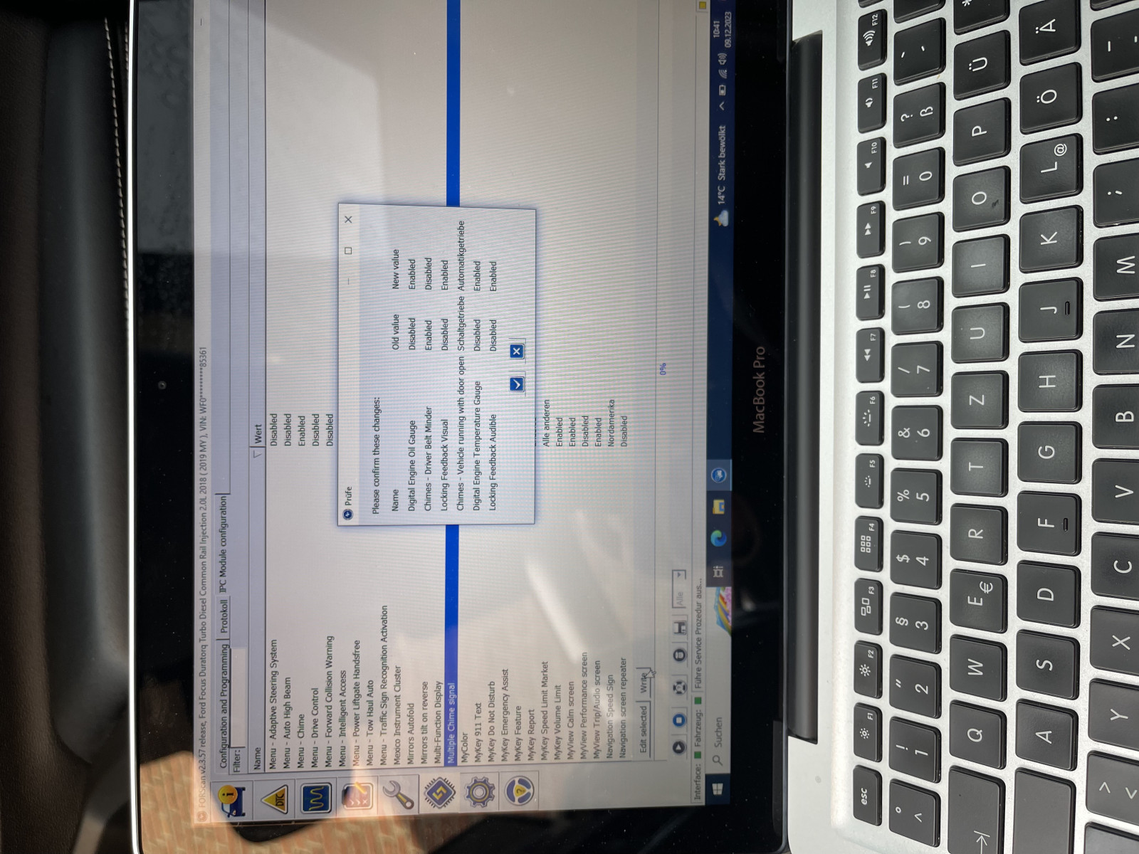 Ledersitz und schlappe Sitzheizung