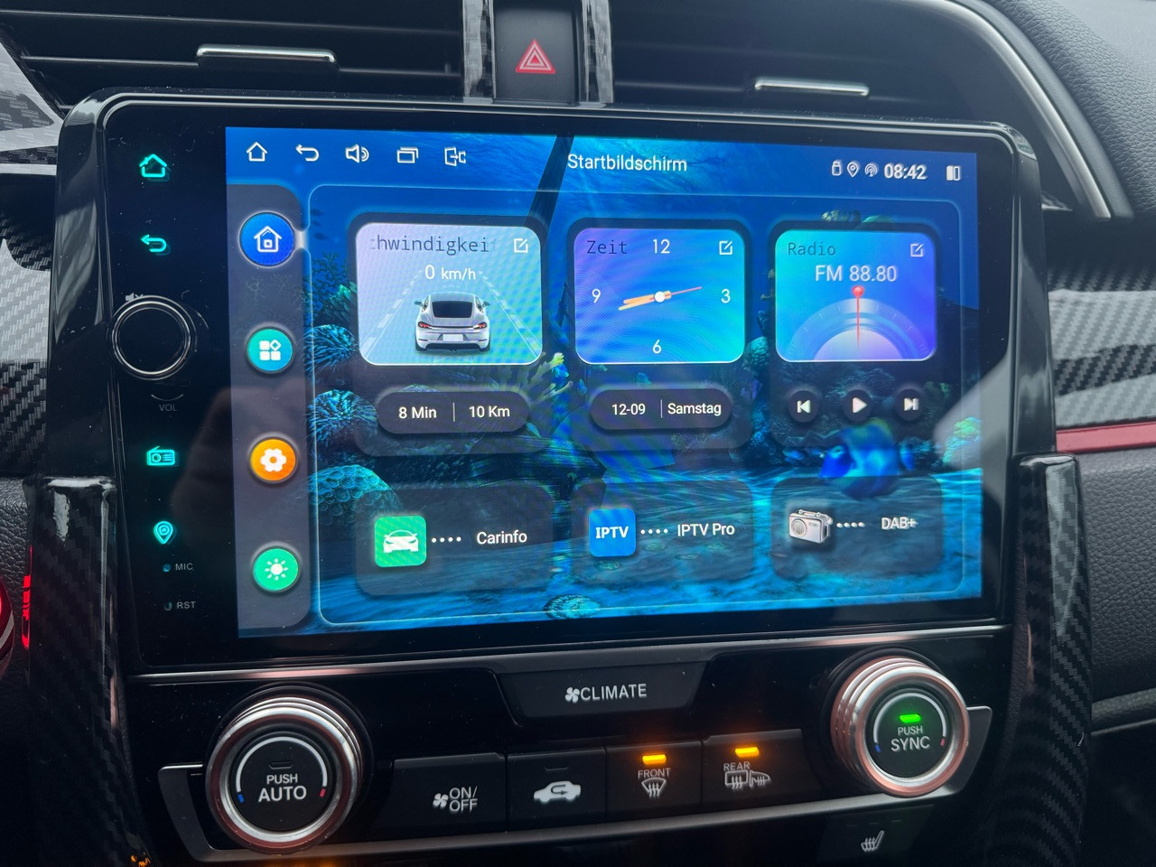Aftermarket Head Unit trotz Premium Sound im Prestige
