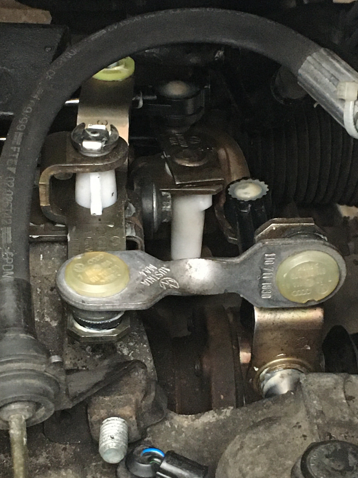 Schaltung schwergängig