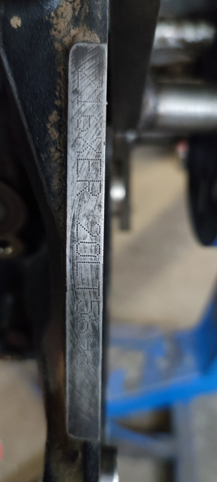 Motorwechsel. Ölkühler.