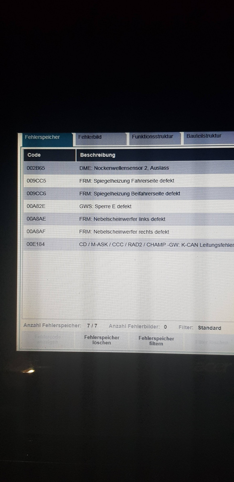 Hilfe öl austritt ölpumpenfilter von jetzt auf gleich
