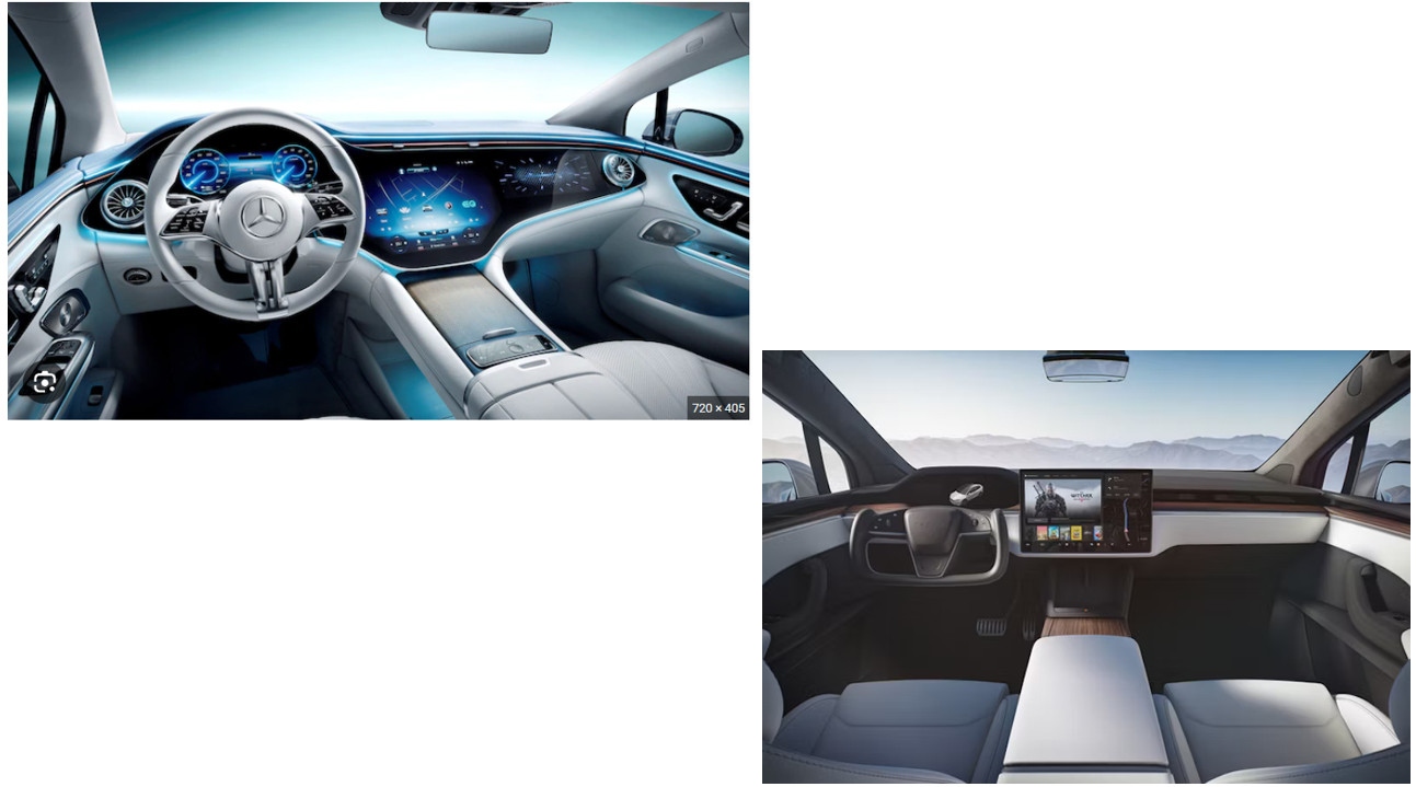 EQE oder EQS vs Tesla Model Y / X